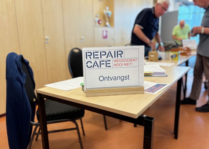 Ontvangst Repaircafe